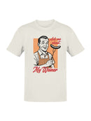 BBQ Fun Grill Apron Men's T-shirt