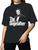 Vintage Dogefather Graphic Women's T-shirt