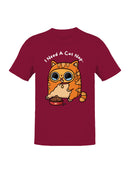 Officially Licensed Sad Nuggie Cat Men's T-shirt