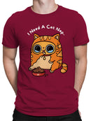 Officially Licensed Sad Nuggie Cat Men's T-shirt
