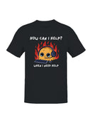 Officially Licensed Sad Nuggie Help Desk Men's T-shirt
