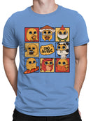 Officially Licensed Sad Nuggie Stickers Men's T-shirt