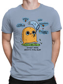 Officially Licensed Sad Nuggie Joyful Motivation Men's T-shirt