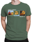 Officially Licensed Sad Nuggie Camping Men's T-shirt