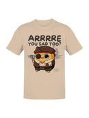 Officially Licensed Sad Nuggie Pirate Men's T-shirt