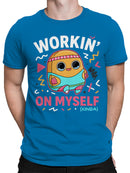 Officially Licensed Sad Nuggie Working on Myself Men's T-shirt