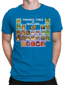 Officially Licensed Sad Nuggie Periodic table Men's T-shirt