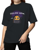 Officially Licensed Sad Nuggie Cute Reaper Women's T-shirt
