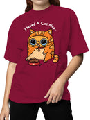 Officially Licensed Sad Nuggie Cat Women's T-shirt