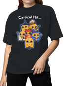 Officially Licensed Sad Nuggie Wizard Critter Women's T-shirt