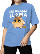 Officially Licensed Sad Nuggie No Drama Llama Women's T-shirt