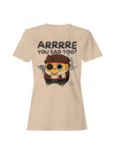 Officially Licensed Sad Nuggie Pirate Women's T-shirt