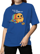 Officially Licensed Sad Nuggie Rainbow Pride Women's T-shirt