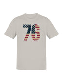 Vintage 76 Flag Design Men's T-shirt