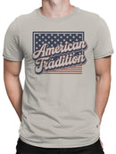 American Tradition Flag Men's T-shirt