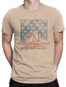 Vintage USA Mountain Men's T-shirt