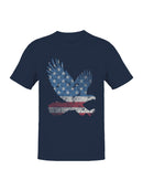 Patriotic USA Eagle  Men's T-shirt