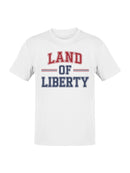 Patriotic "Land of Liberty" Men's T-shirt
