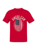Patriotic Soda Can Men's T-shirt