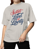 Sweet Land of liberty Women's T-shirt