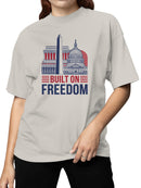 Patriotic Freedom Women's T-shirt