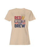 Red White and Brew Women's T-shirt