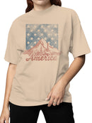 Vintage USA Mountain Women's T-shirt