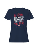 Fireworks Tech Graphic Women's T-shirt