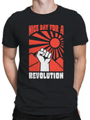 Nice Day for a Revolution Men's T-shirt