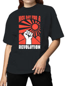 Nice Day for a Revolution Women's T-shirt