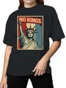 No Kings Liberty Statue Women's T-shirt