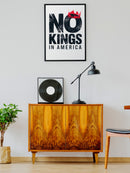 No Kings in America Graphic UN Poster