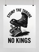 Stomp the Throne: No Kings UN Poster
