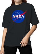 Officially Licensed NASA Classic Logo Women's T-shirt