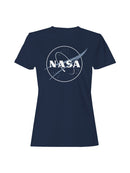 Officially Licensed NASA Logo Vintage Women's T-shirt