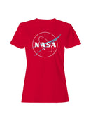 Officially Licensed NASA Logo Vintage Women's T-shirt