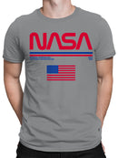 Officially Licensed Nasa Vintage NASA Logo Men's T-shirt
