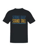 Bold Motivational Design Men's T-shirt