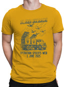 Slava Ukraini Drone Graphic Men's T-shirt