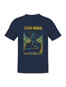 Slava Ukraini Graphic Men's T-shirt