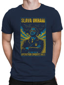 Slava Ukraini Graphic Men's T-shirt