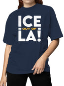 ICE Out of LA Protest Design Women's T-shirt