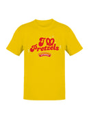 Officially Licensed Super Pretzel I Love Pretzels  Men's T-shirt