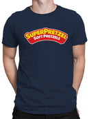 Officially Licensed Super Pretzel Soft Pretzels Logo Men's T-shirt