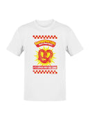 Officially Licensed Super Pretzel Soft Pretzel Delight Men's T-shirt