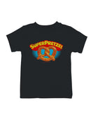 Officially Licensed Super Pretzel Vintage Logo Design Youth's T-shirt