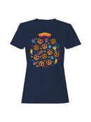 Officially Licensed Super Pretzel Fun Cartoon Pretzels Women's T-shirt