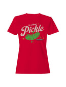 Officially Licensed Van Holten’s Pickles In a Real Pickle Women's T-shirt