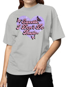 Sweetie, I Don’t Do Basic Heart Women's T-shirt