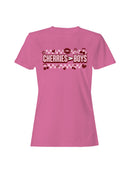 Cherries Over Boys: Bold Design Women's T-shirt